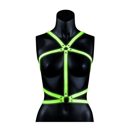 Ouch! Body Armor Glow in the Dark Full Body Harness L/XL