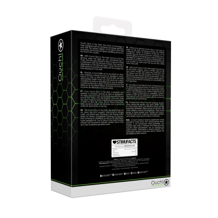 Ouch! Body Armor Glow in the Dark Full Body Harness L/XL