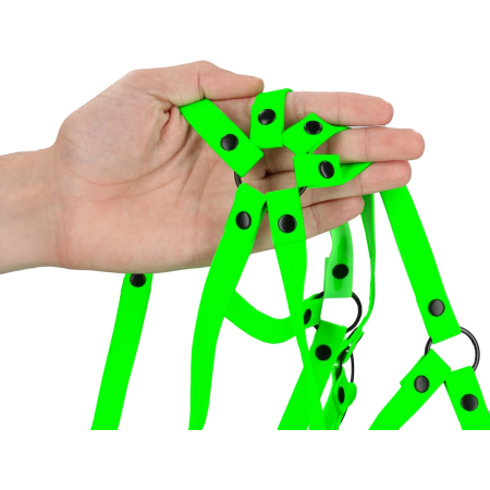 Ouch! Full Body Harness Glow-in-the-Dark Adjustable S/M