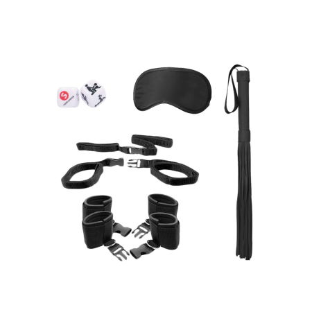 Ouch! Bed Post Restraint Kit with Accessories - Adjustable System