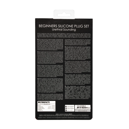 Sinner Gear Silicone Plug Set for Beginners, Medical-Grade Material