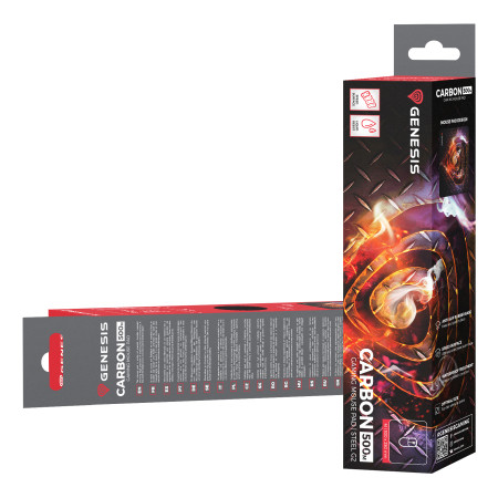 GENESIS Carbon 500 M Steel G2 Žaidimo pelės padėkliukas Multi spalvos