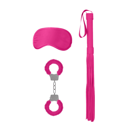 Loving Joy Introductory Bondage Kit #1 - Restraint Set with Mask & Flogger