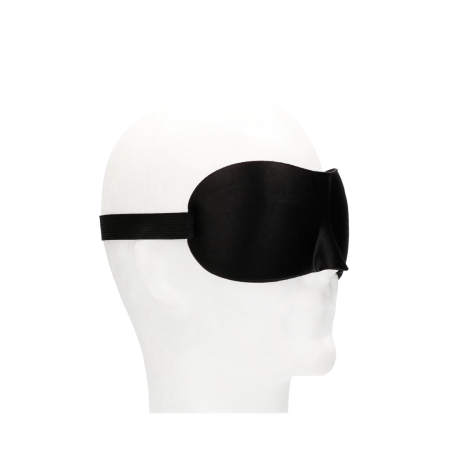 Ouch! Curvy Eye Mask Adjustable Soft Velvet Black Design