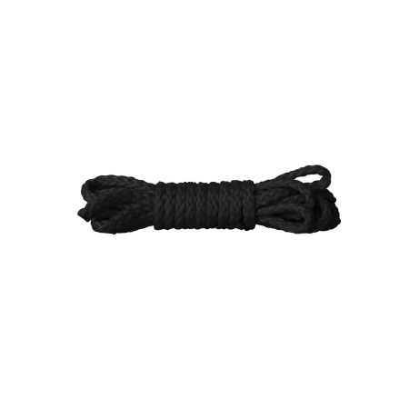 Kinbaku Mini Rope 1.5m - Soft Bondage Cord, Compact Size, Black