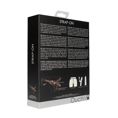 Ouch! Adjustable Strap System with Detachable Silicone Element, Purple