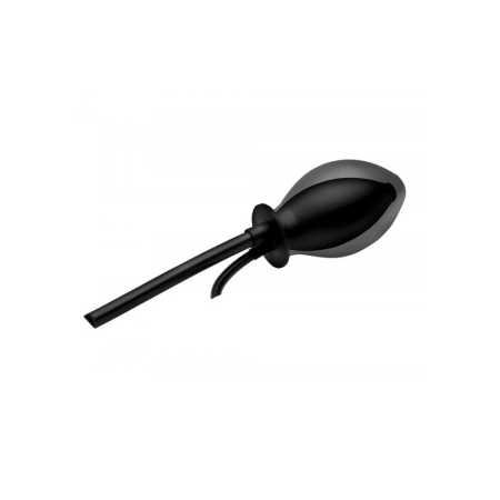 Isabella Sinclaire Inflatable Intimate Plug with Fluid Channel, Black
