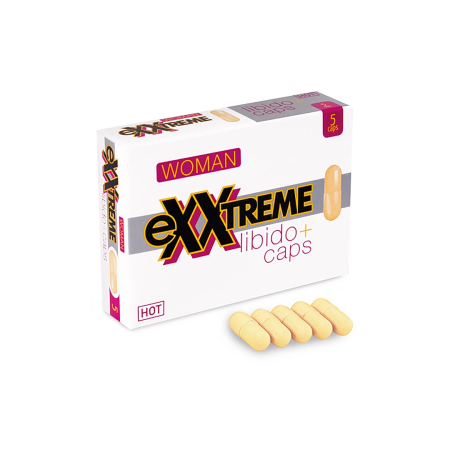 HOT Exxtreme Libido Caps Women 5 pcs - Herbal Vitality Formula