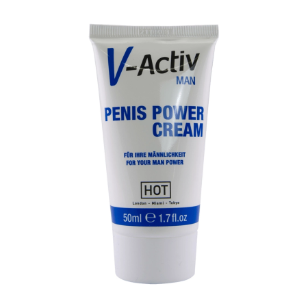 HOT V-Activ Men Power Cream 50ml - Energizing Daily Care Formula