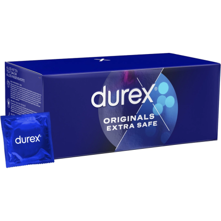 Durex Extra Safe Condoms 144-Pack | Thicker & Lubricated Design
