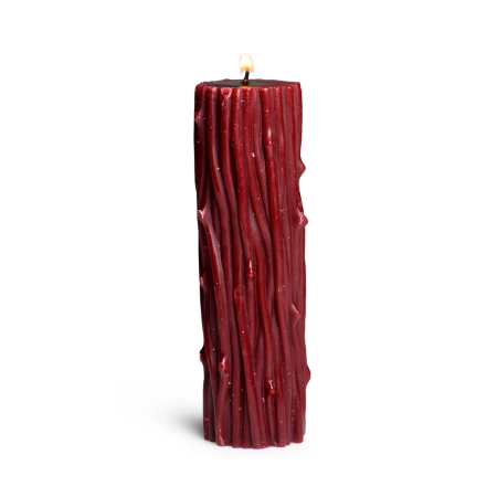Thorn Drip Candle - Long-Lasting Pillar, Moisturizing Paraffin, 8-10h Burn