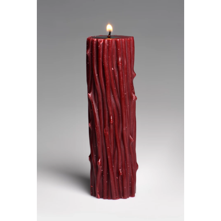 Thorn Drip Candle - Long-Lasting Pillar, Moisturizing Paraffin, 8-10h Burn