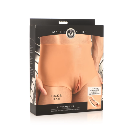XR Brands Realistic Silicone Gender Expression Panties M Size