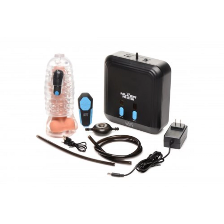 XR Brands The Milker Pro Edition Automatic Suction Device Black