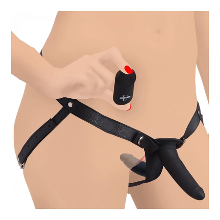 Pegger Beginner Vibrating Dual Intimacy Set with Adjustable Harness