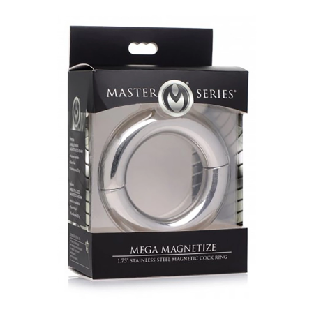 XR Brands Mega Magnetize Steel Magnetic Ring 44mm - Secure & Hygienic Design