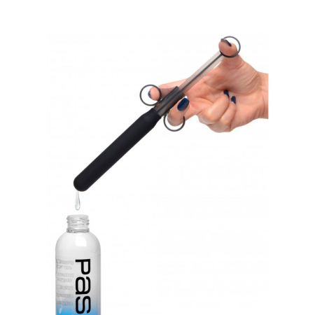 XR Brands XL Silicone Lubricant Applicator with Easy Grip Loops