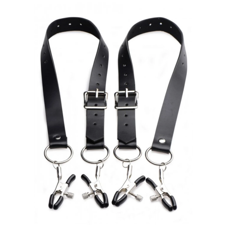 Master Series Labia Spreader Adjustable Thigh Strap Restraint System