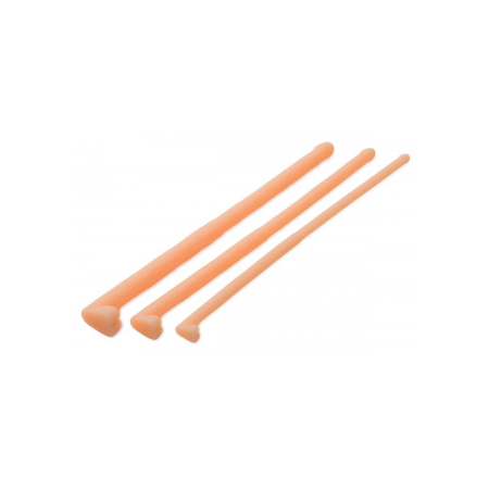 Dockers Silicone Urethral Dilator Set - Flexible Textured 3-Piece Kit