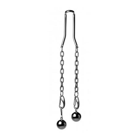 Heavy Hitch Stainless Steel Ball Stretcher System with Adjustable Weights