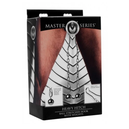 Heavy Hitch Stainless Steel Ball Stretcher System with Adjustable Weights