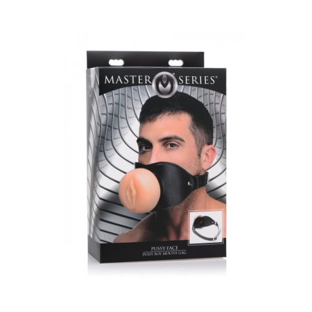 Pipedream Face Harness Gag with Anatomical Mouth Insert, Adjustable