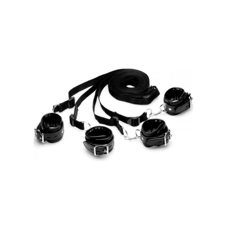 XR Brands Strict Bed Restraint System Adjustable - Universal Fit