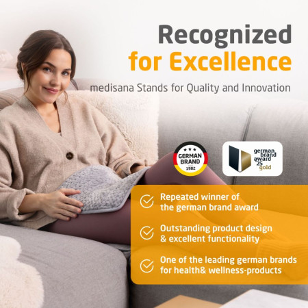 Medisana HP 516 Šildymo Pagalvėlė Šviesiai Pilka