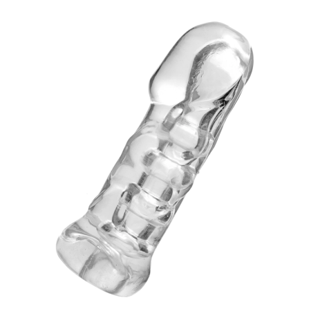XR Brands Master Series Girth Enhancer Sleeve Transparent 17 cm