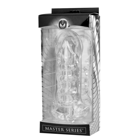 XR Brands Master Series Girth Enhancer Sleeve Transparent 17 cm