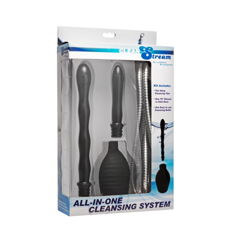 CleanStream All-In-One Shower Cleansing System with Travel Bulb