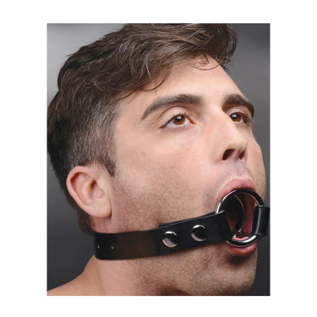 Master Series Deep Throat Gag Stainless Steel Adjustable Ring System
