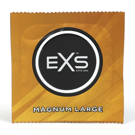 EXS Magnum Large 48-Pack Premium Latex Intimate Protection 60mm