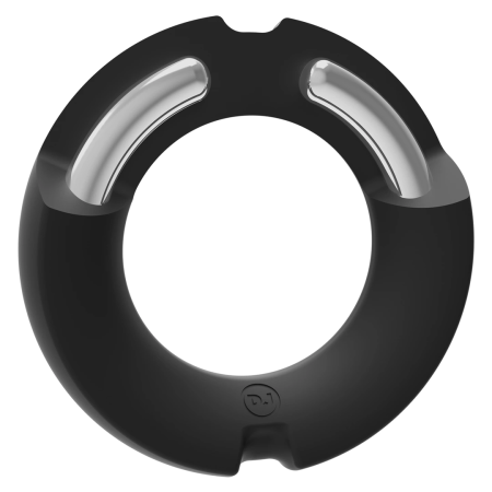 The Paradox Silicone-Metal Hybrid Intimate Ring 45mm Black Ergonomic Fit