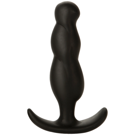 Naughty 3 Large Black by Blush - Silicone Intimate Plug 4.5”