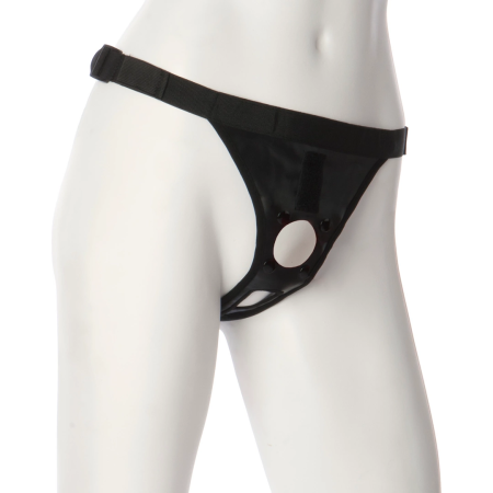 Doc Johnson Ultra Harness Adjustable System with Snap Fastening, Black