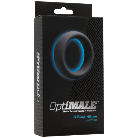Doc Johnson OptiMALE Silicone Support Ring 45mm Black