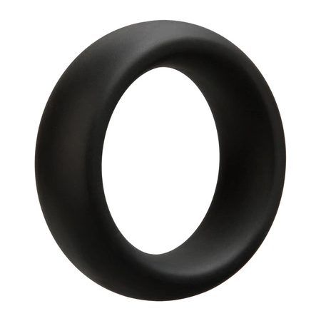 Doc Johnson OptiMALE Silicone Ring 40mm Black - Flexible Support Band