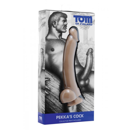 Tom of Finland Pekka Model Silicone Intimate Machine Black 28 cm