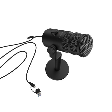 GENESIS Radium 350D Juodas Kompiuterio Mikrofonas