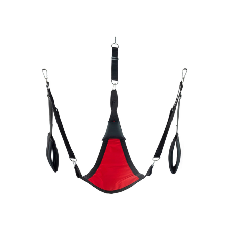 Triangle Canvas Sling Red Camouflage 3/4 Points by TriangleSling, Polyester