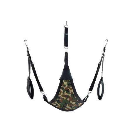 Dorcel Triangle Canvas Sling Camouflage 3/4 Attachment Points Set