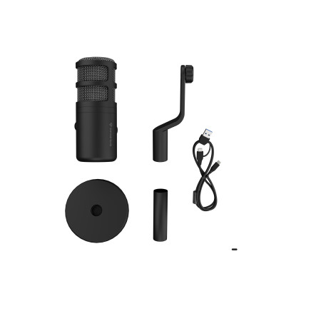 GENESIS Radium 350D Juodas Kompiuterio Mikrofonas