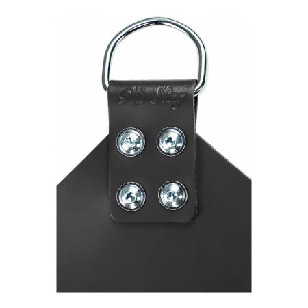 Mister B Leather Support Sling 4-Point, Black, Adjustable, 100x60x35cm