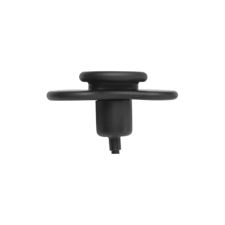 XR Brands Inhibitor Inflatable Adjustable Oral Gag 16in Black