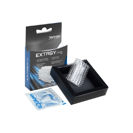 JOYDIVISION EXTASYring Elastic Support Ring with Stimulating Texture Clear