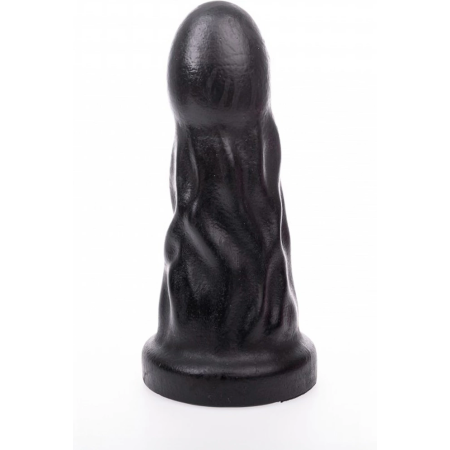 Hung System Castard Intimate Plug Black 22 cm x 7.6 cm Suction Base