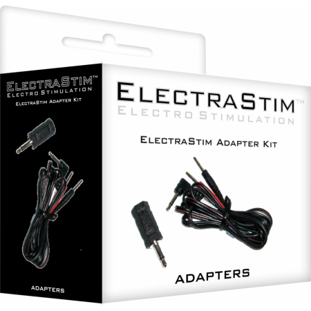ElectraStim Universal Adapter Cable Set 2.5mm/3.5mm Jack Connectors