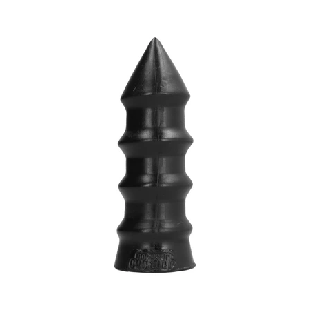 Domestic Partner Bunker Buster Black Large Anal Plug Soft Rubber