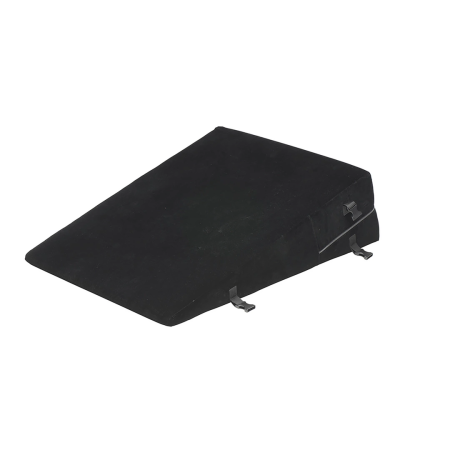 XR Brands Bondage Cushion XL Black - Support Wedge with Restraint System
